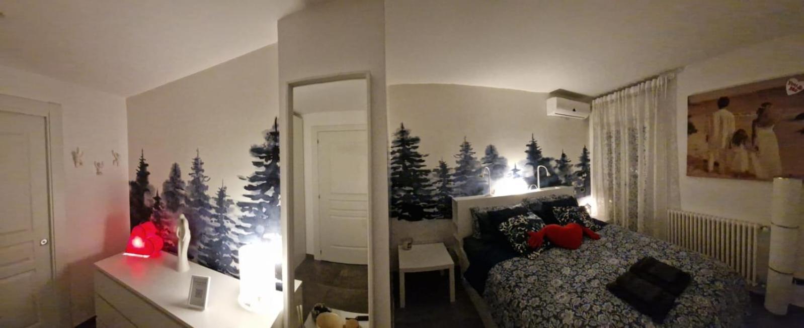 Privatunterkunft La Stanza Degli Abeti Blu Rom